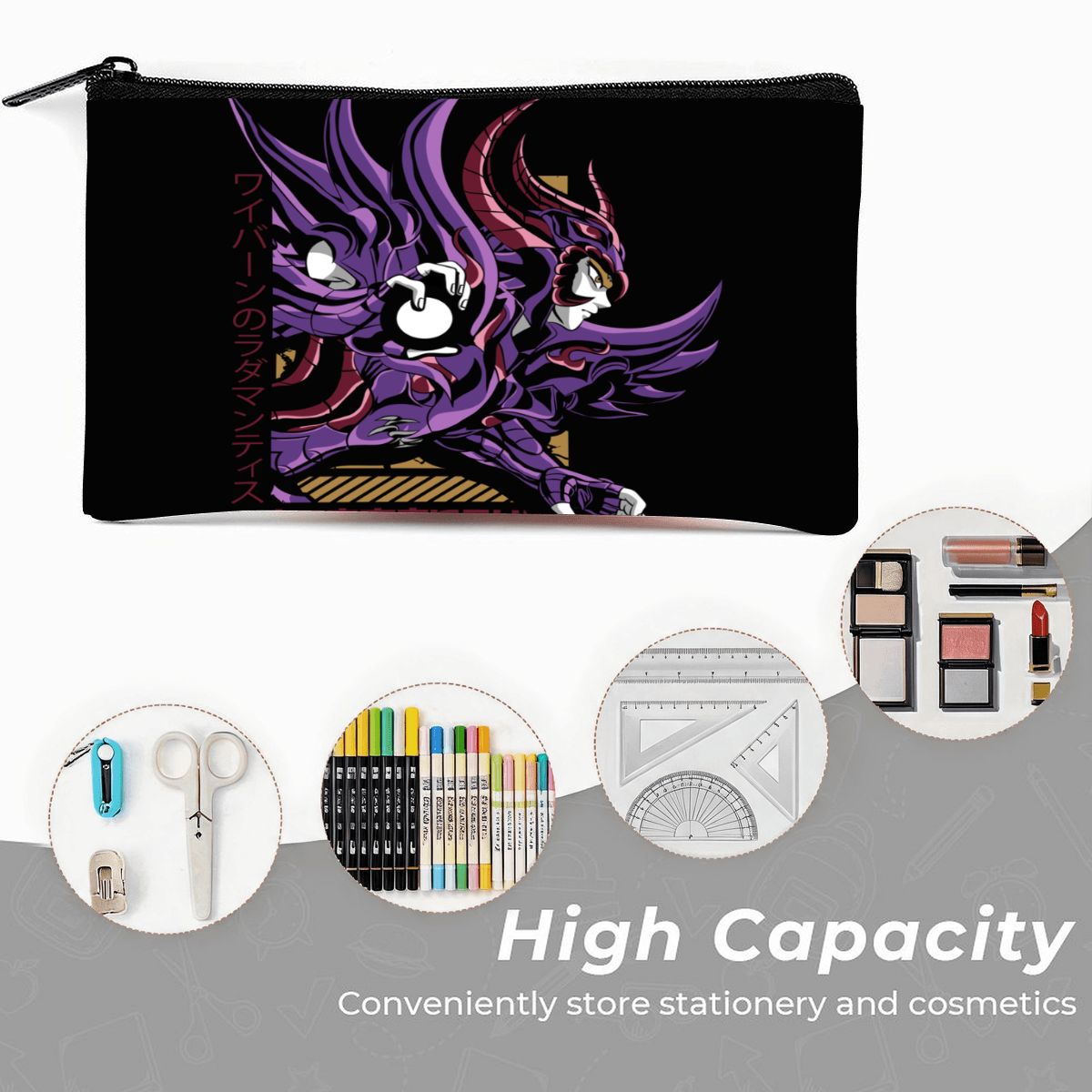 Violet Dark Knight | 3-Piece Backpack Set