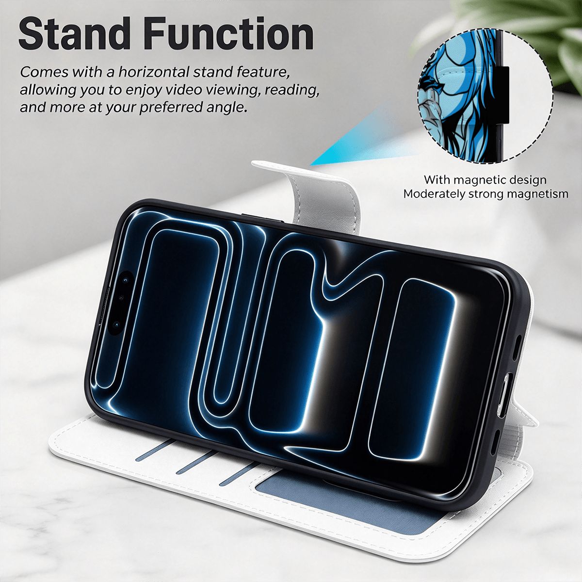 Azure Dragon | iPhone 18 Pro Max Wallet Case