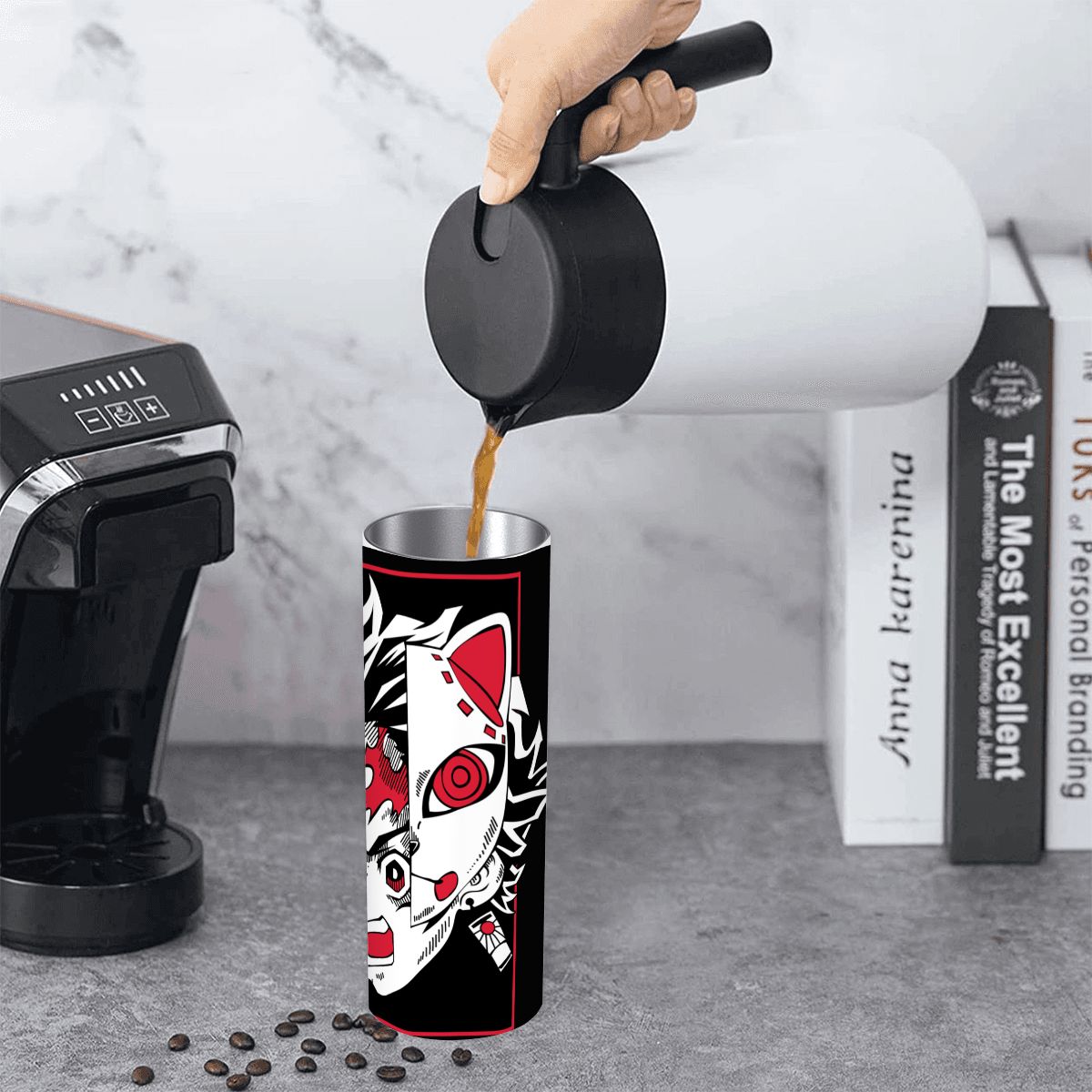 Spirit Warrior | 20oz Stainless Steel Straw Tumbler