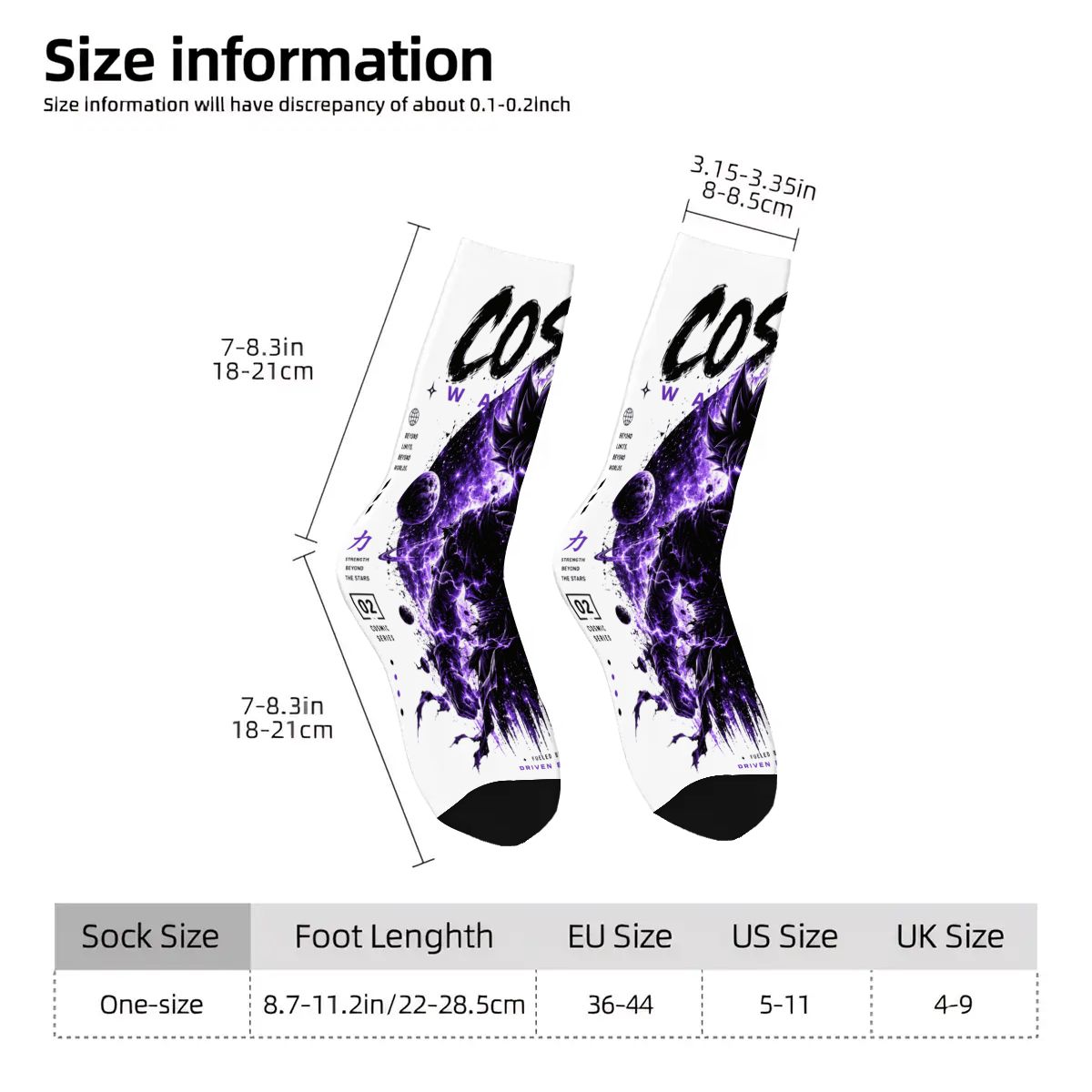 Cosmic Warrior | Crew Socks