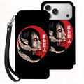 Crimson Titan | iPhone 18 Pro Max Flip Wallet Case