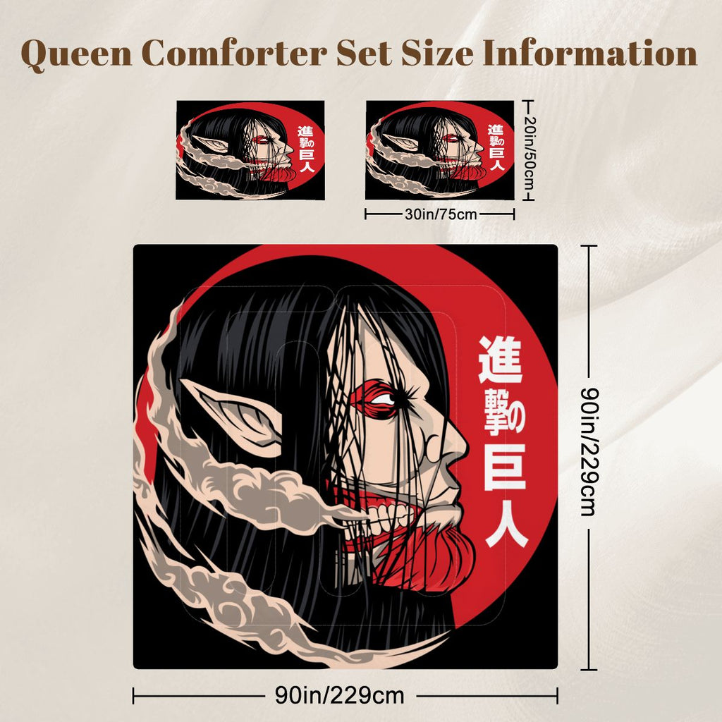 Queen Comforter Set ANIME V424 ANIME V414