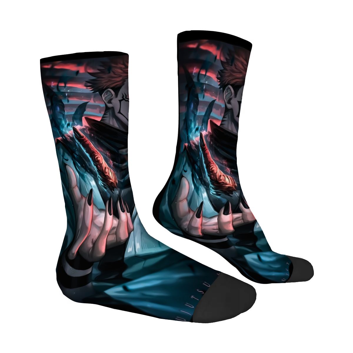 Midnight Curse | Crew Socks