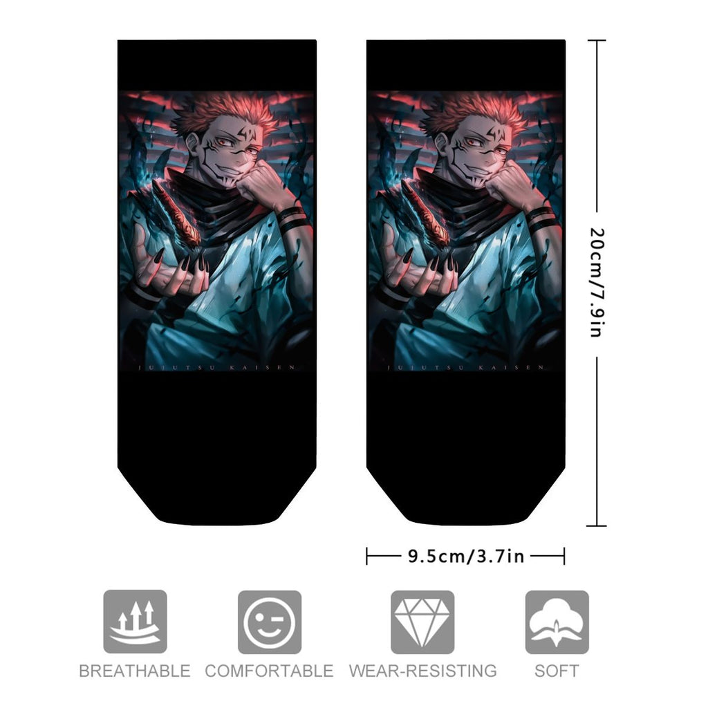 Midnight Curse | Ankle Socks