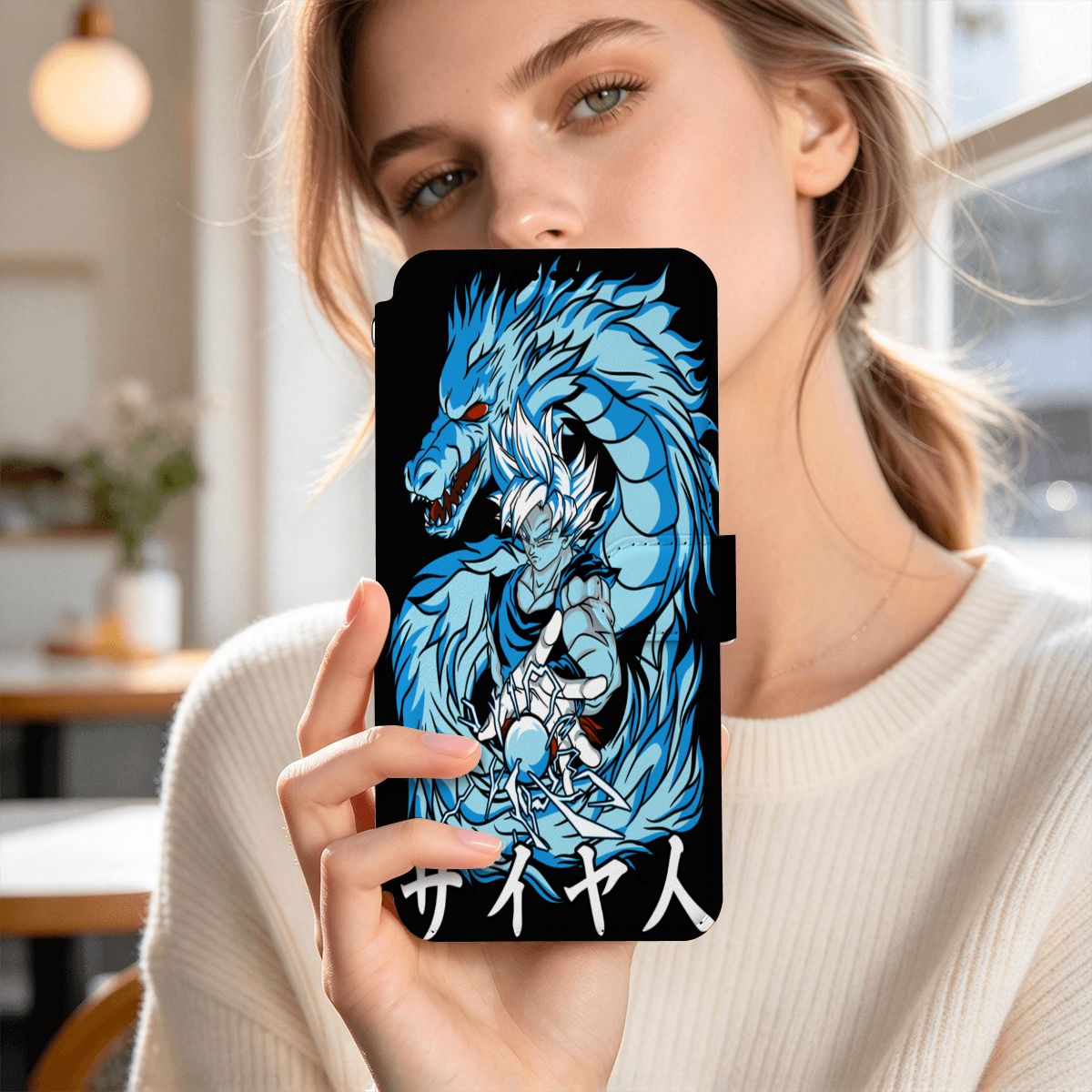 Azure Dragon | iPhone 18 Pro Max Wallet Case