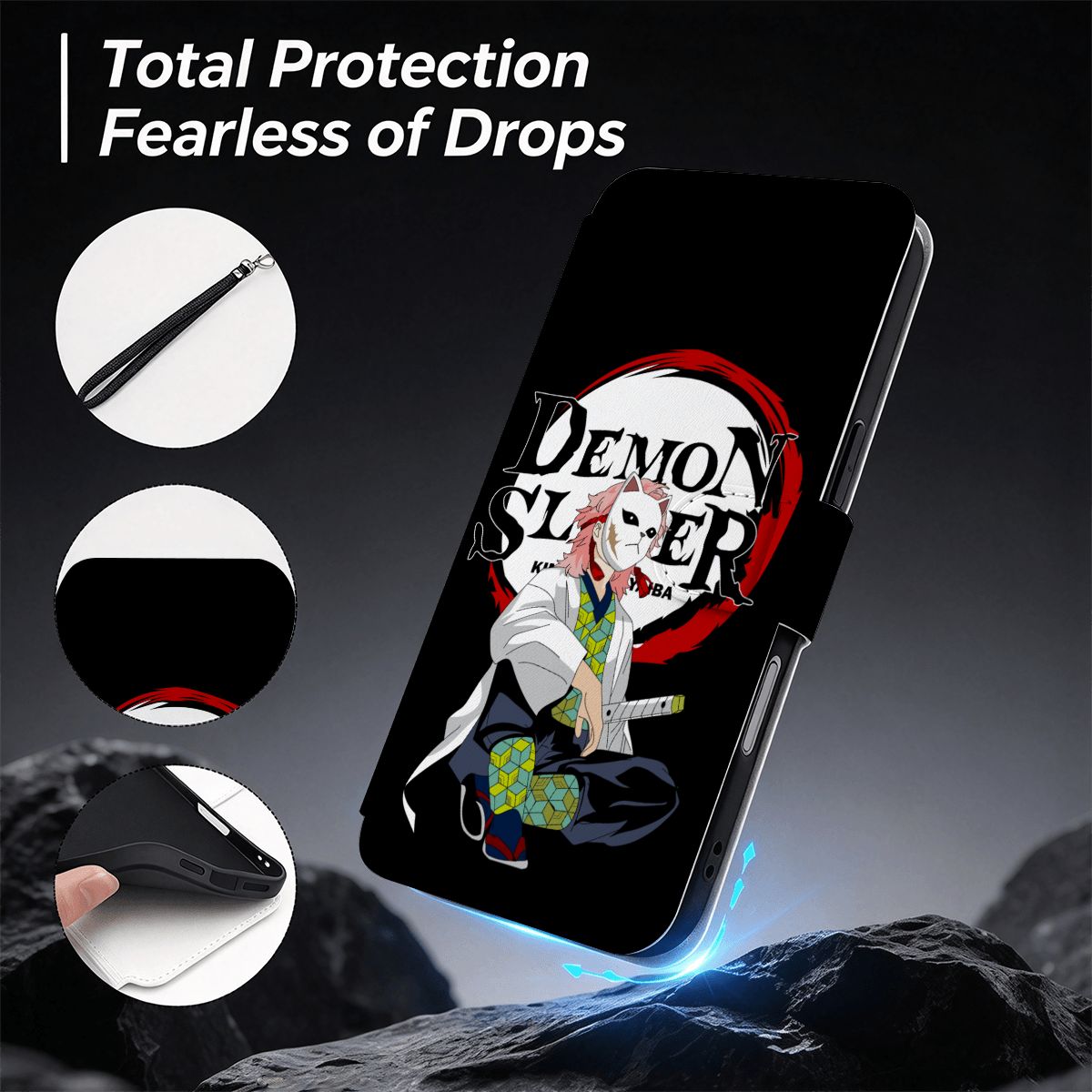 Shadow Blade | iPhone 18 Pro Max Flip Wallet Case