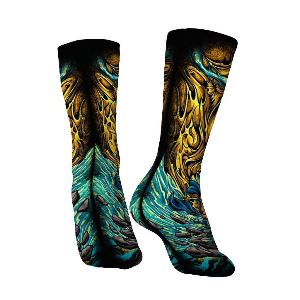 Electric Ascension | Crew Socks