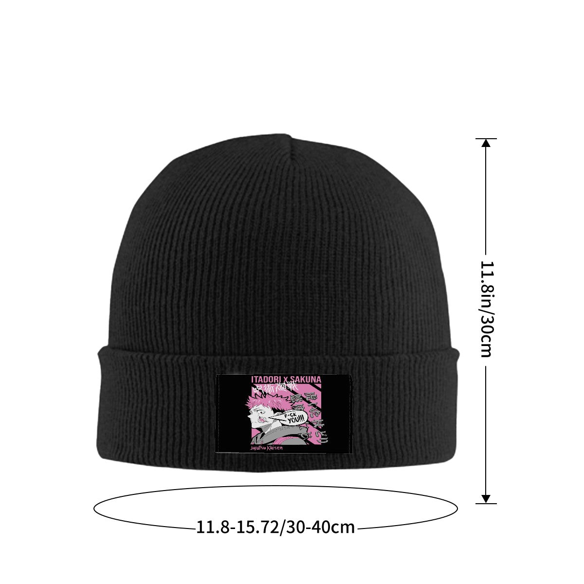 Pink Chaos | Knitted Hat