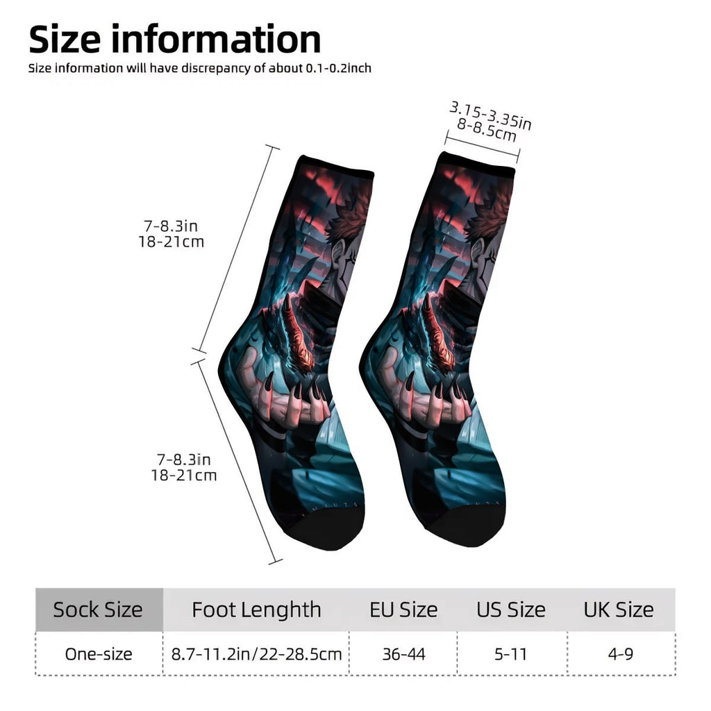 Midnight Curse | Crew Socks