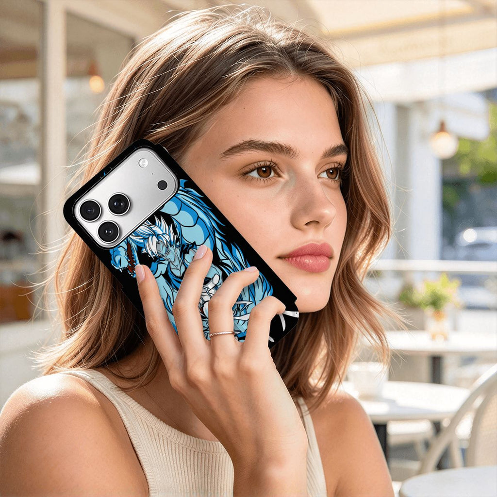 Azure Dragon | iPhone 18 Pro Max Wallet Case