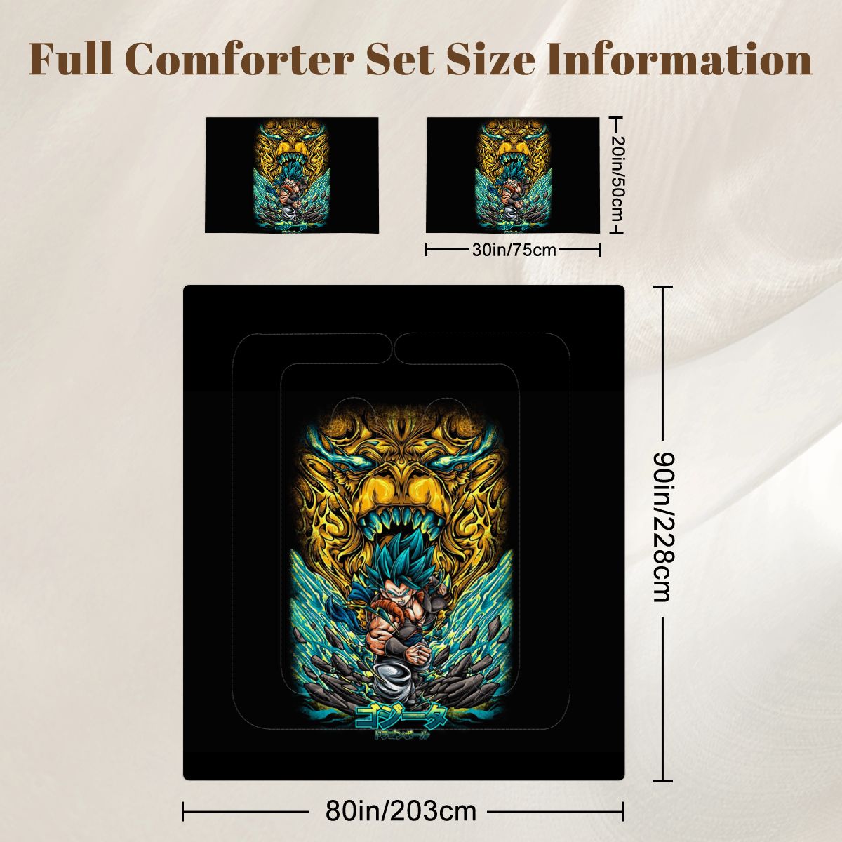 Full Comforter Set 6 4 - Standout