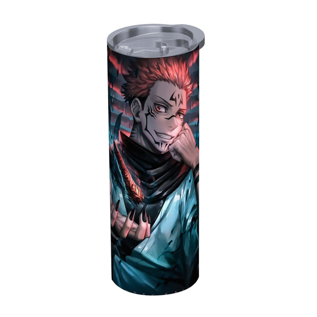 Midnight Curse 20oz Straight Stainless Steel Tumbler with Straw