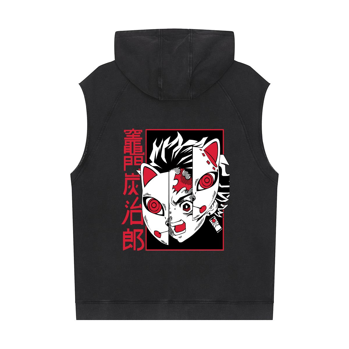 Men's Loose Sleeveless Hoodie|320GSM DTF - Standout
