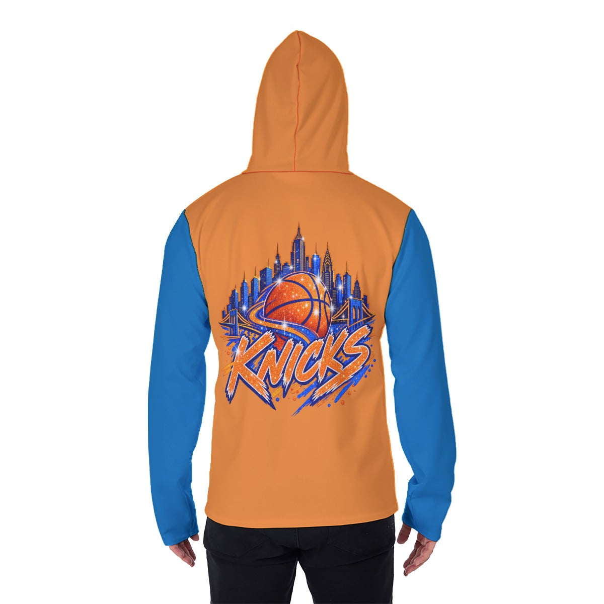 Knicks Men's Heavy Fleece Hoodie With Mask