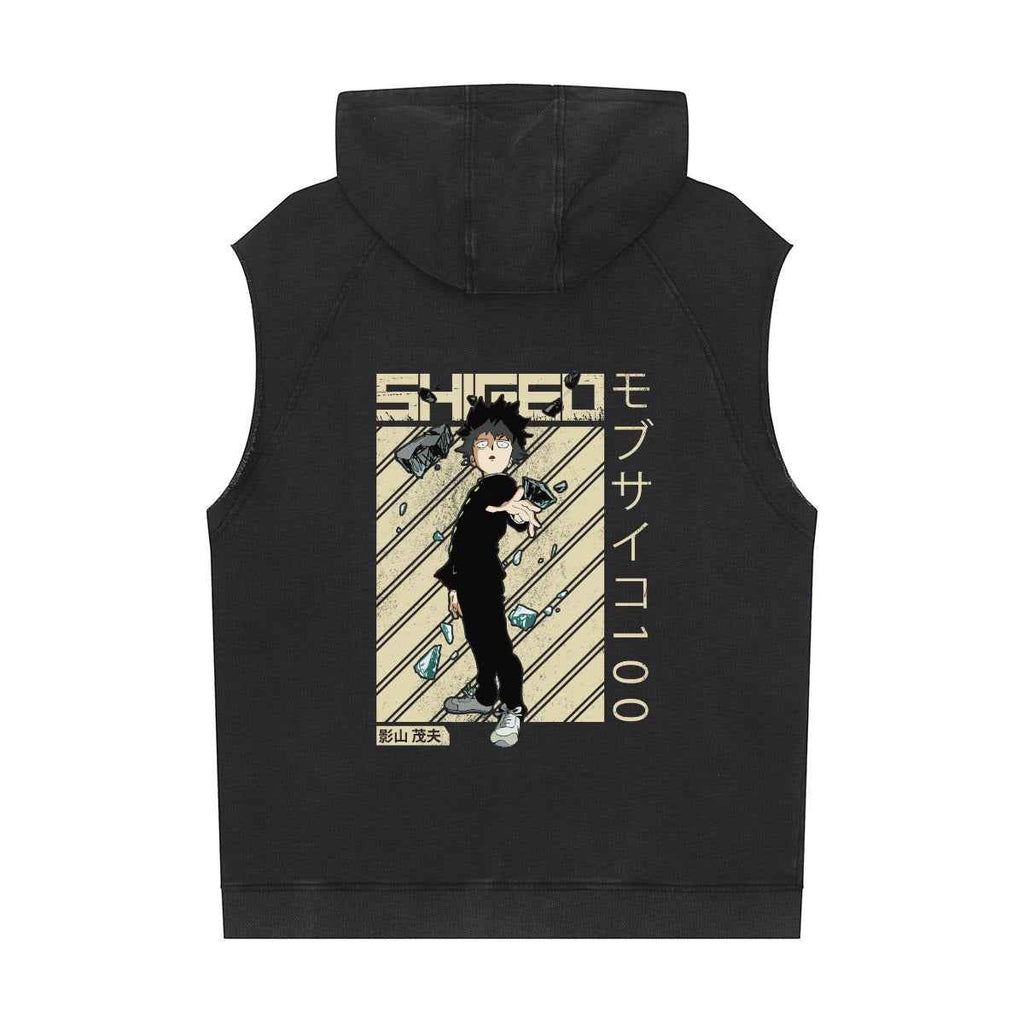 Men's Loose Sleeveless Hoodie|320GSM DTF