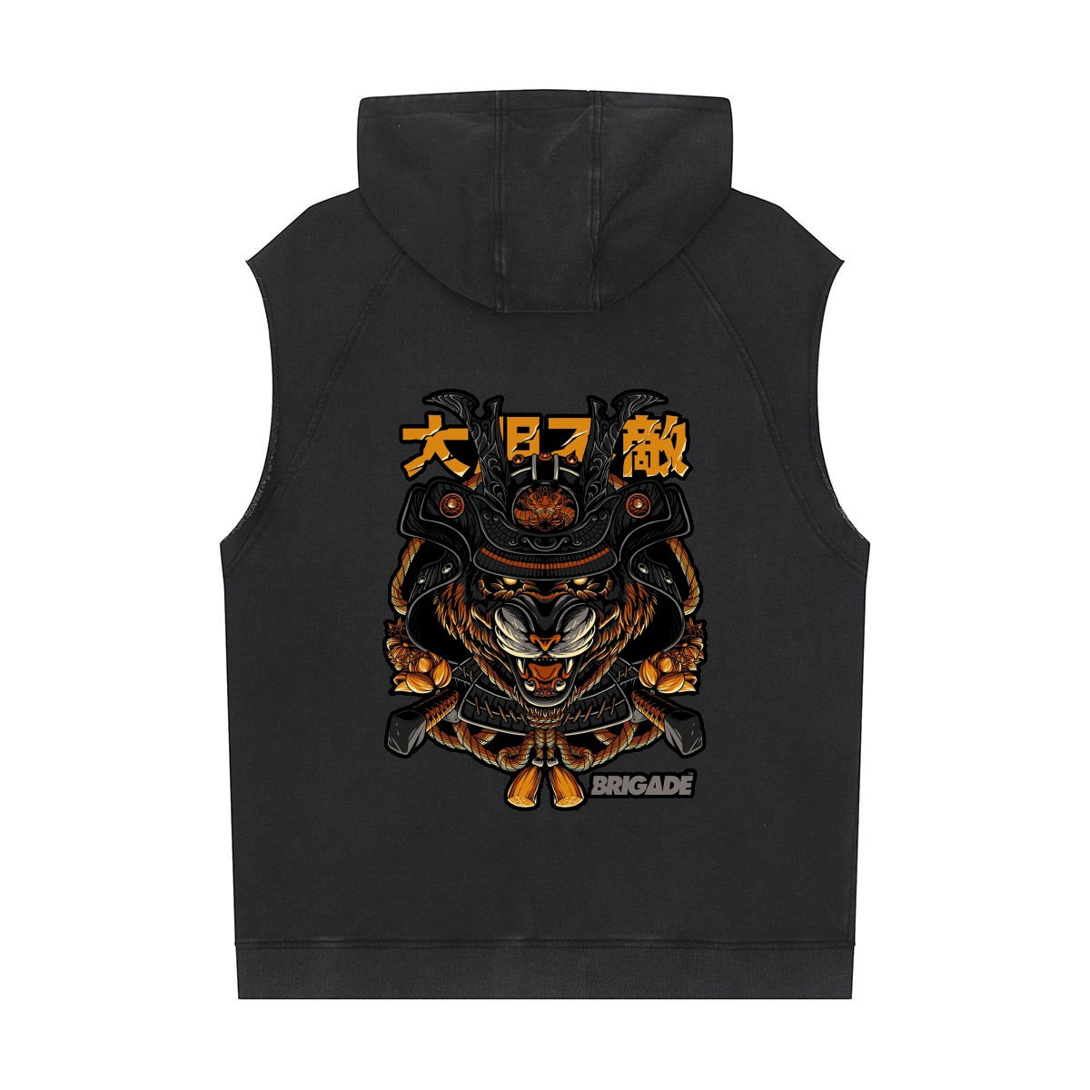 Men's Loose Sleeveless Hoodie|320GSM DTF - Standout