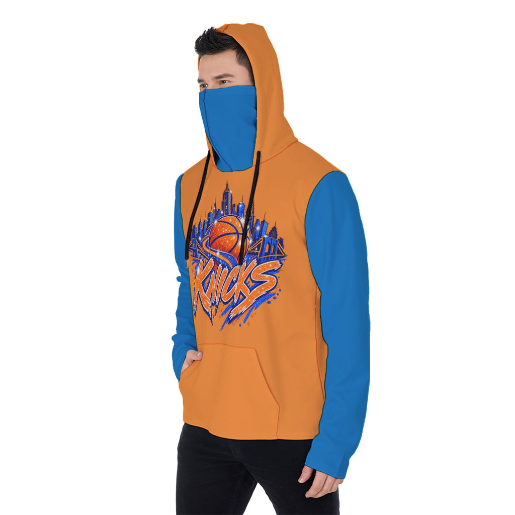 Knicks Men's Heavy Fleece Hoodie With Mask