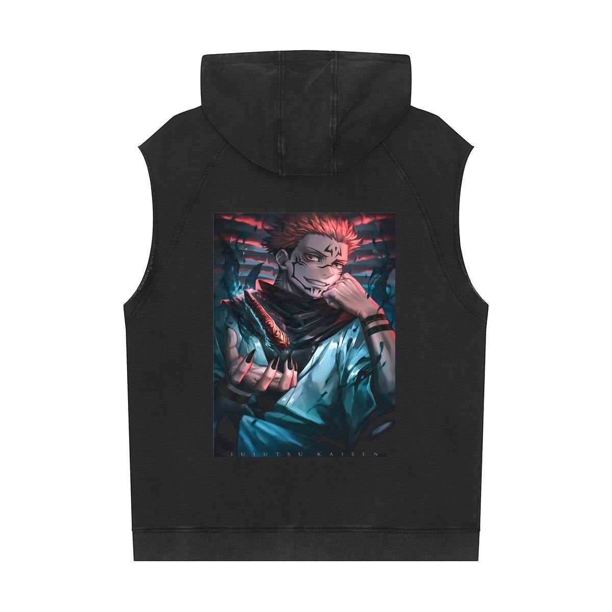 Men's Loose Sleeveless Hoodie|320GSM DTF
