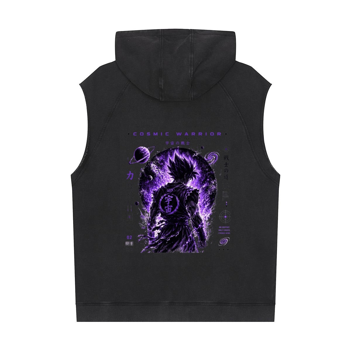 Men's Loose Sleeveless Hoodie|320GSM DTF - Standout