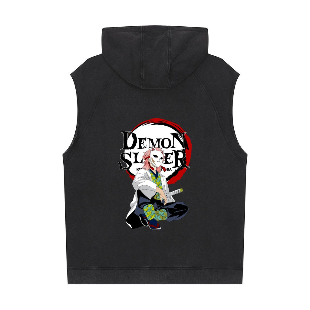 Men's Loose Sleeveless Hoodie|320GSM DTF - Standout
