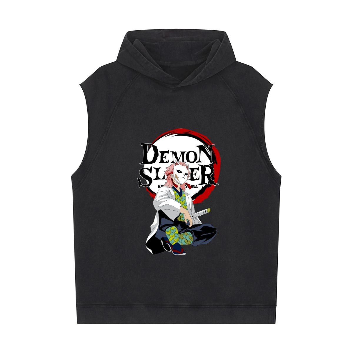 Men's Loose Sleeveless Hoodie|320GSM DTF - Standout