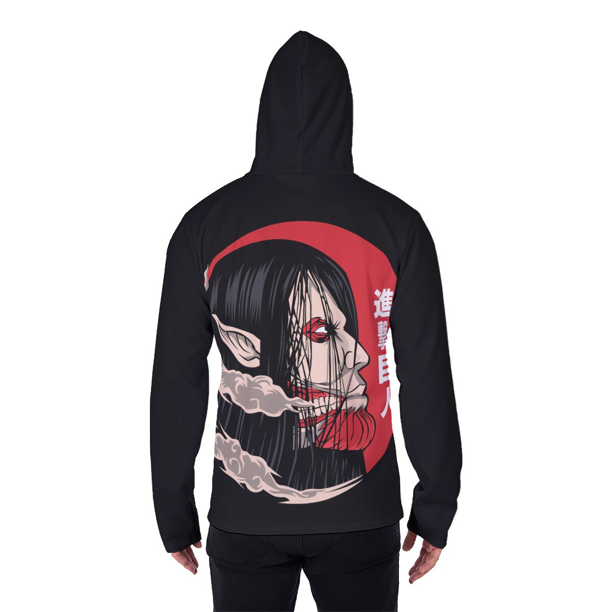 All-Over Print Men's Heavy Fleece Hoodie With Mask - Standout