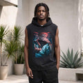 Men's Loose Sleeveless Hoodie|320GSM DTF