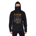 All-Over Print Men's Heavy Fleece Hoodie With Mask