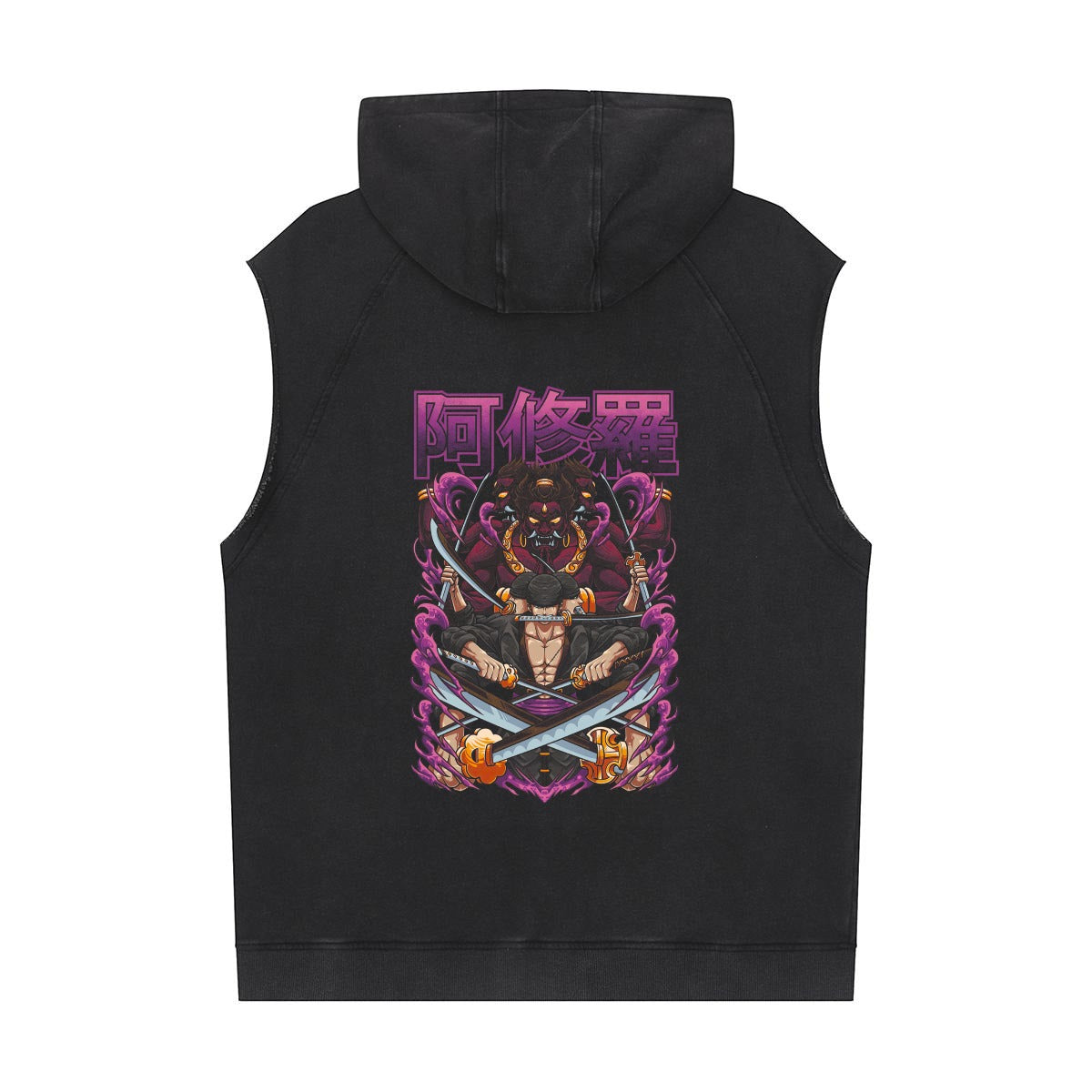 Men's Loose Sleeveless Hoodie|320GSM DTF - Standout