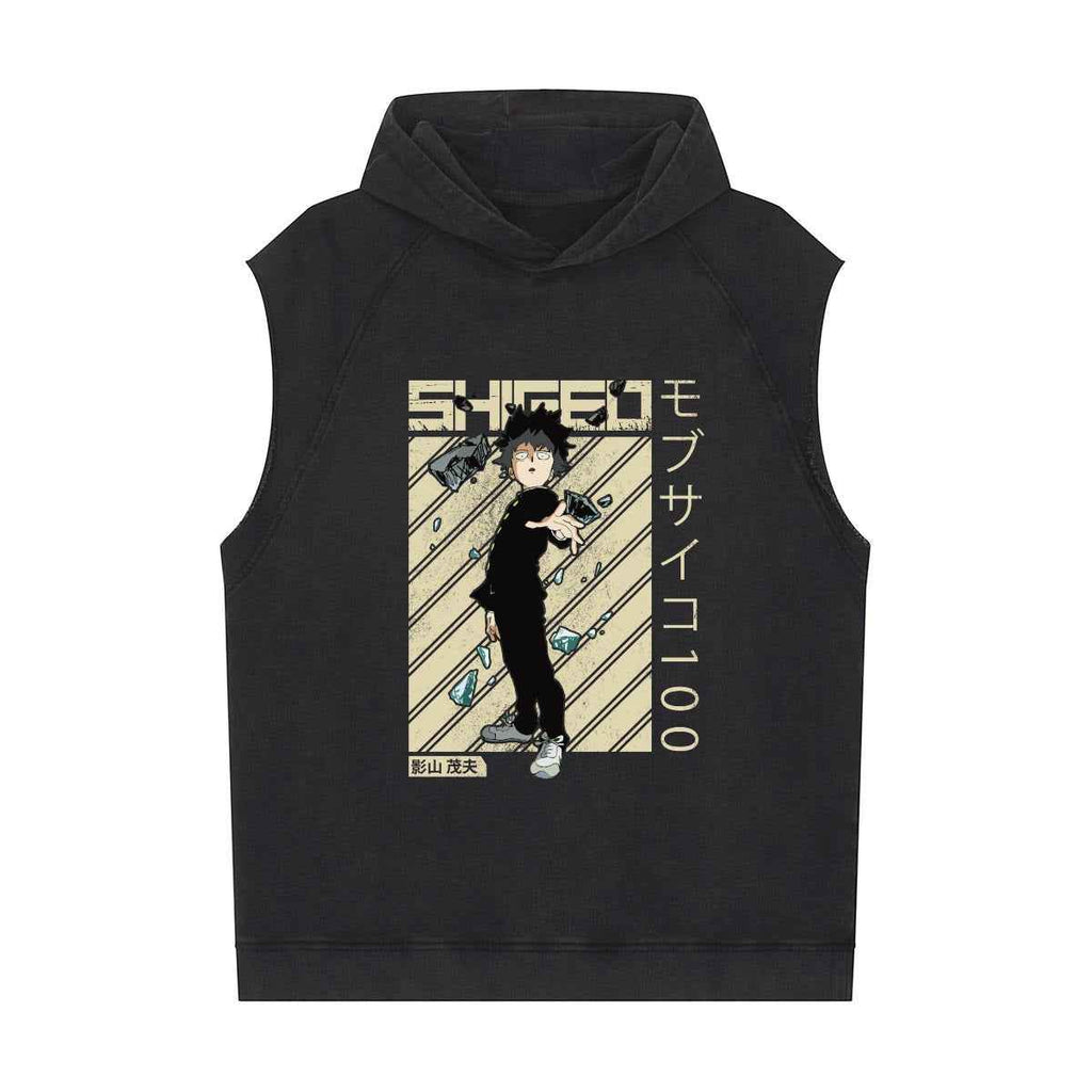 Men's Loose Sleeveless Hoodie|320GSM DTF
