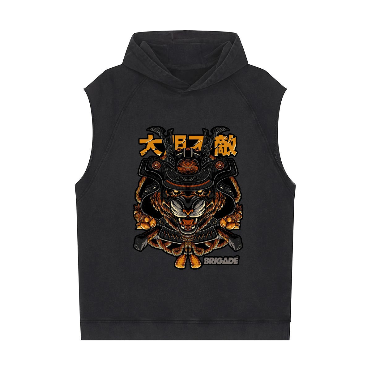 Men's Loose Sleeveless Hoodie|320GSM DTF - Standout
