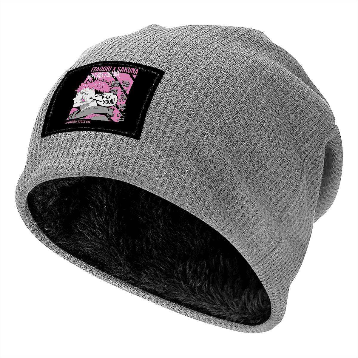 Waffle Knit Pullover Hat ANIME