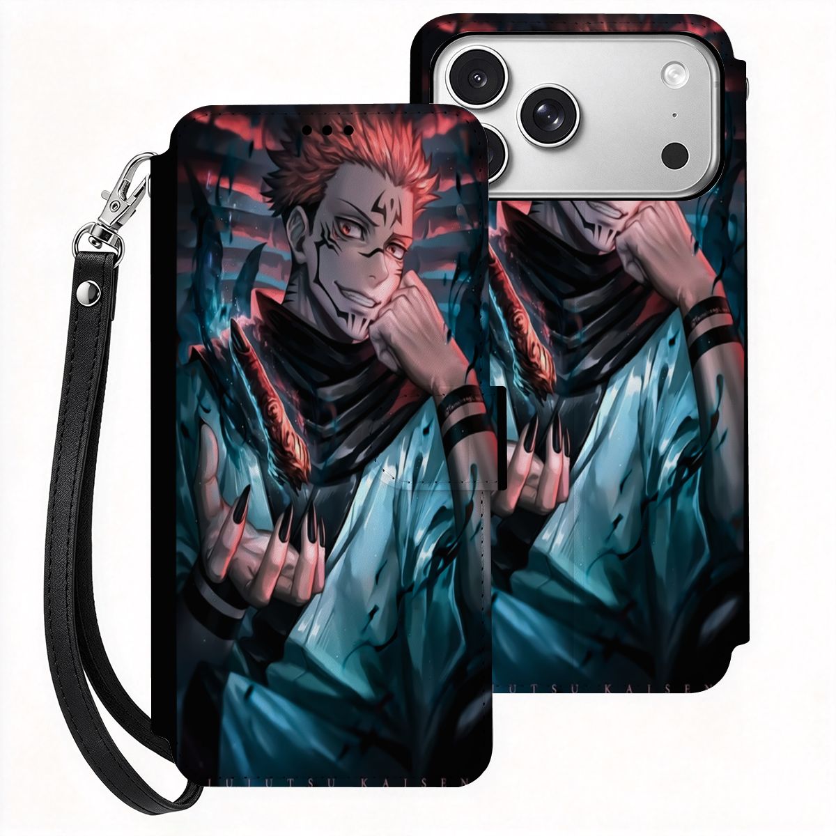 Midnight Curse | iPhone 18 Pro Max Flip Wallet Case