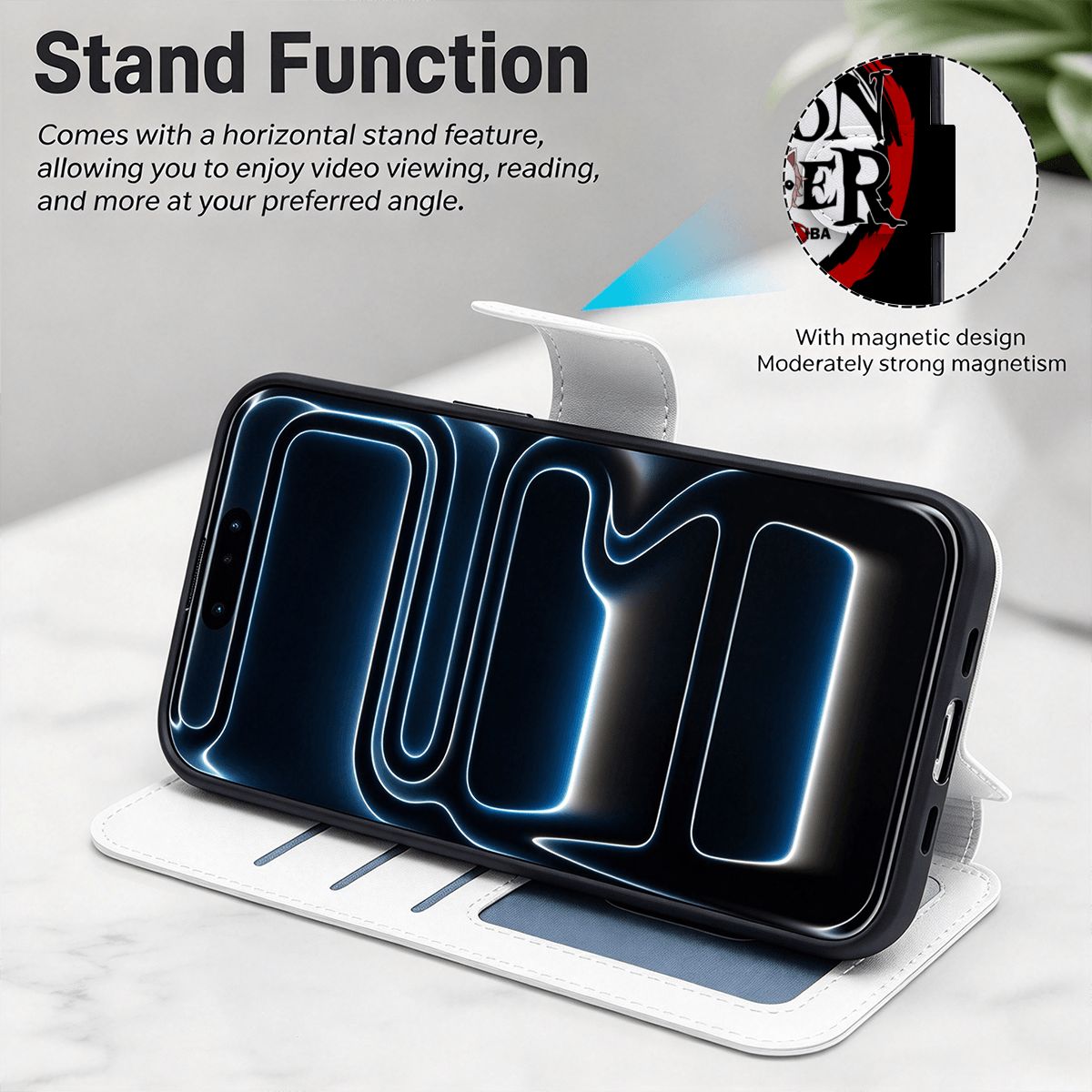 Shadow Blade | iPhone 18 Pro Max Flip Wallet Case