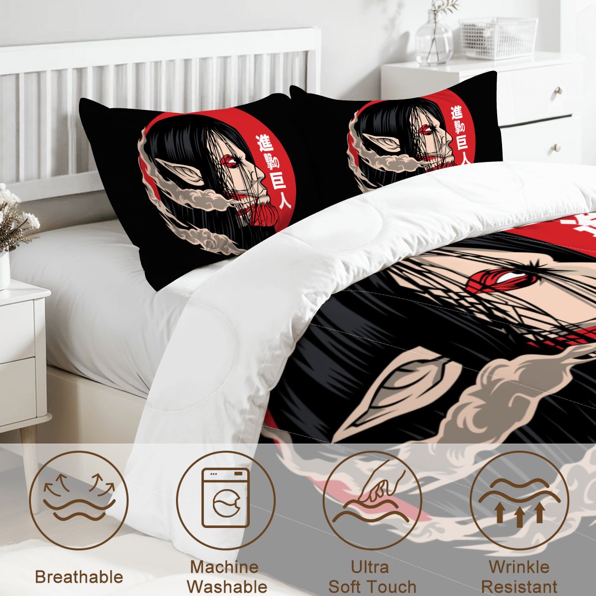 Full Comforter Set 6 8