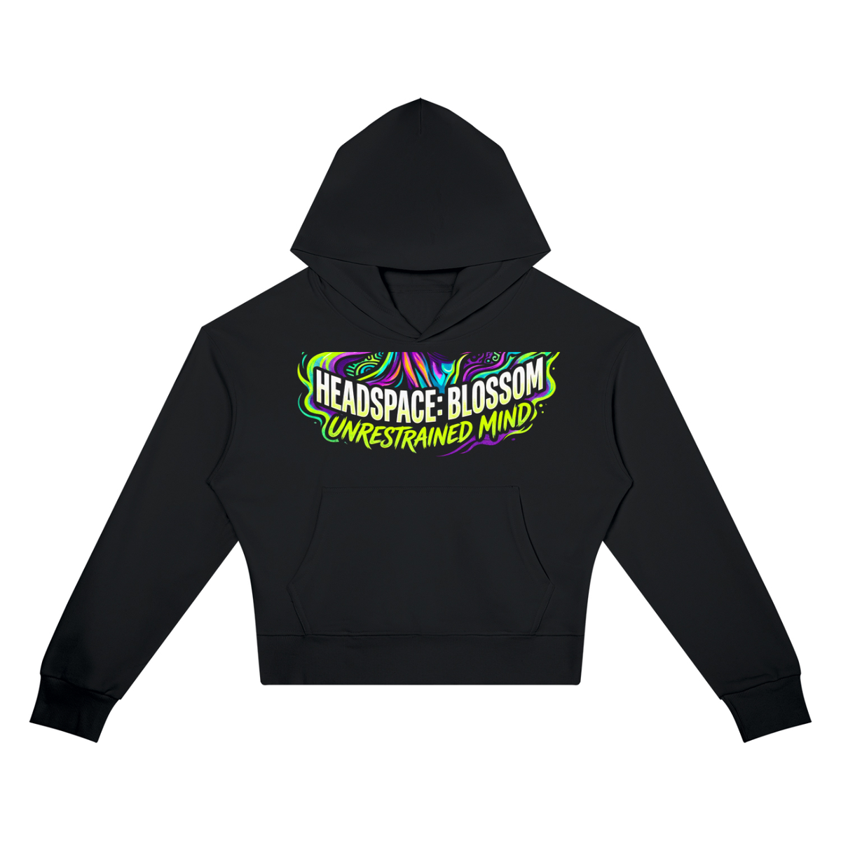 Women’s Crop Drop Shoulder Hoodie