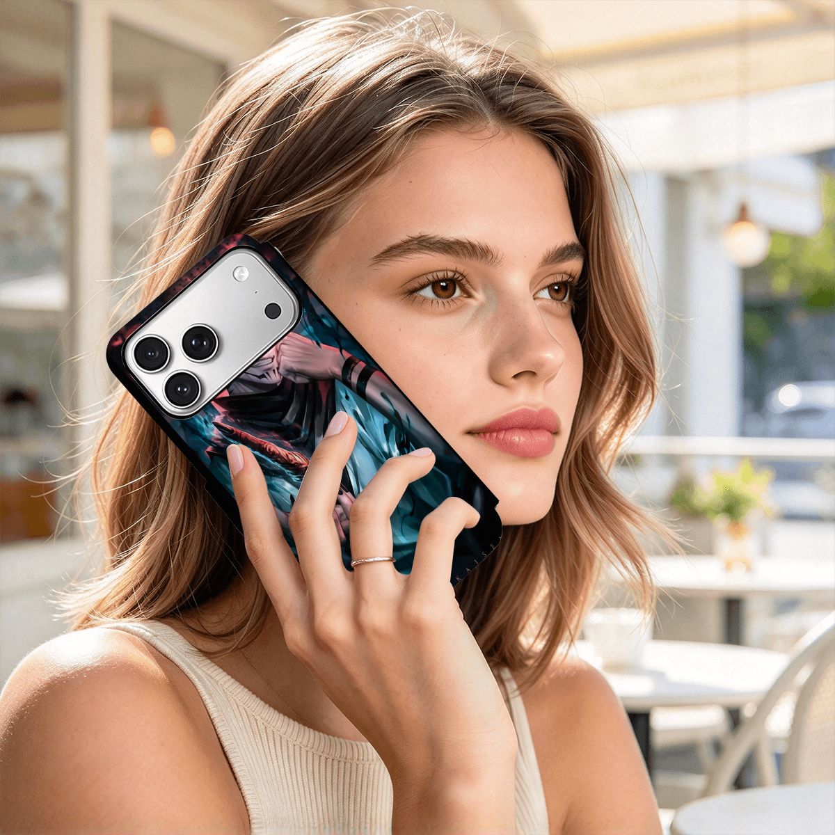 Midnight Curse | iPhone 18 Pro Max Flip Wallet Case