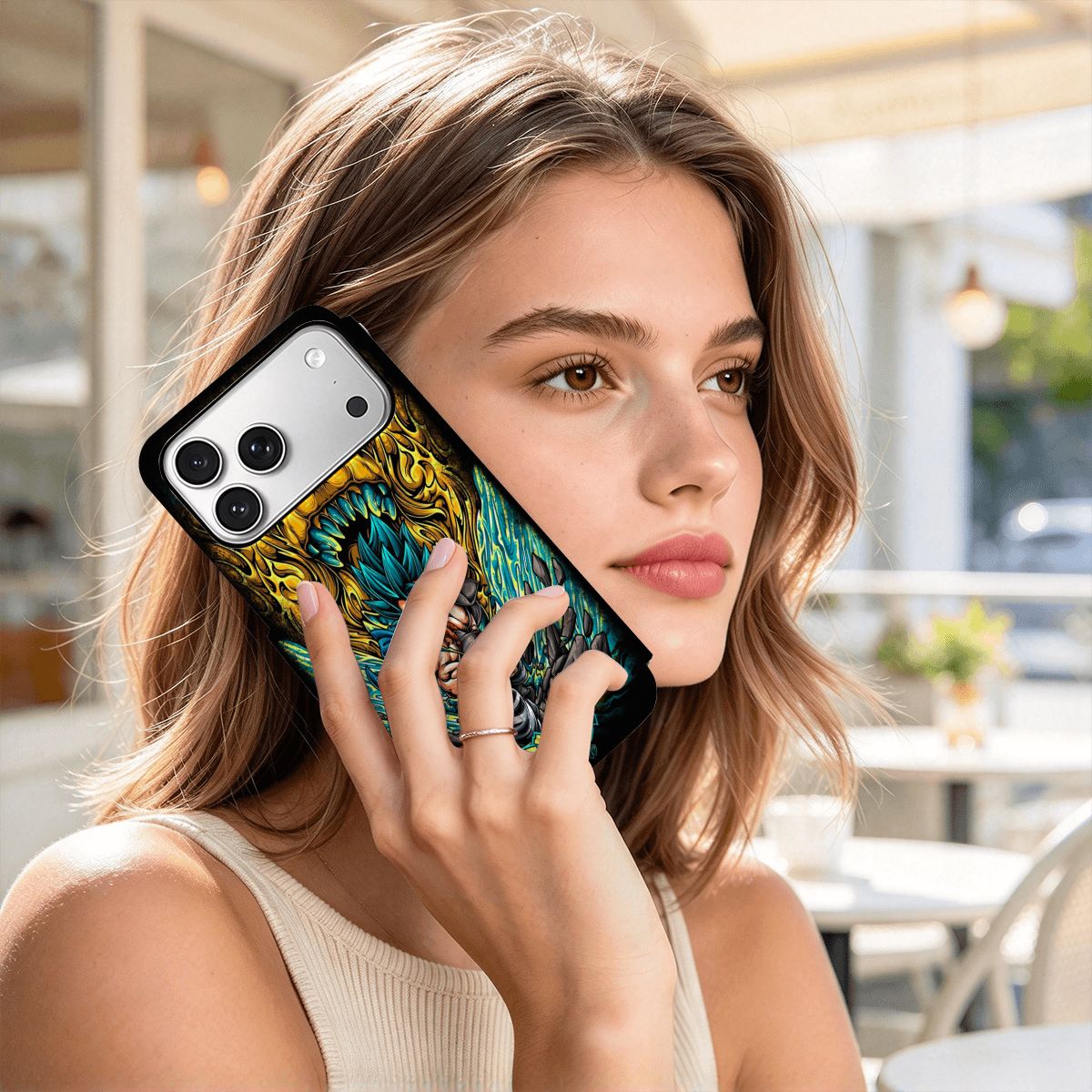 Electric Ascension | iPhone 18 Pro Max Wallet Case