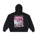 Fleeced Full-Zip Boxy Hoodie