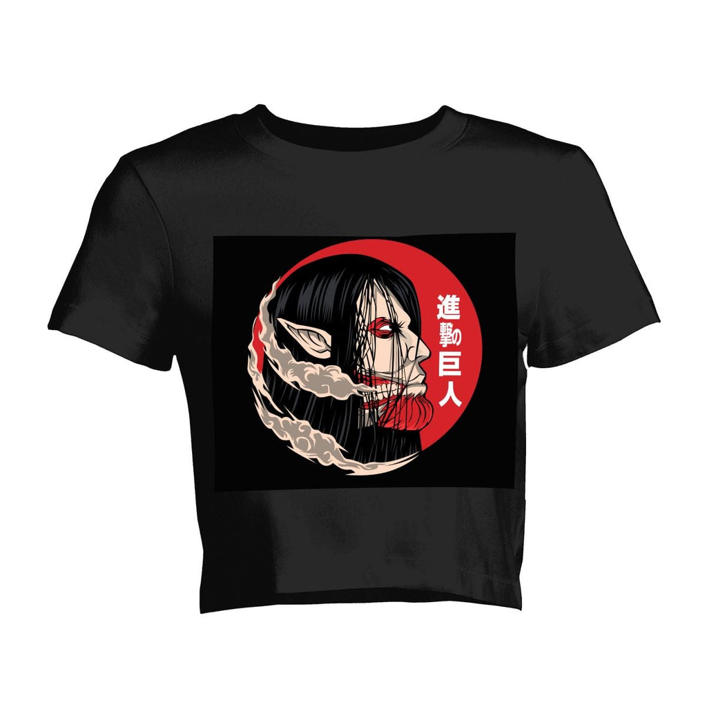 Crimson Titan | Women's Crop Top