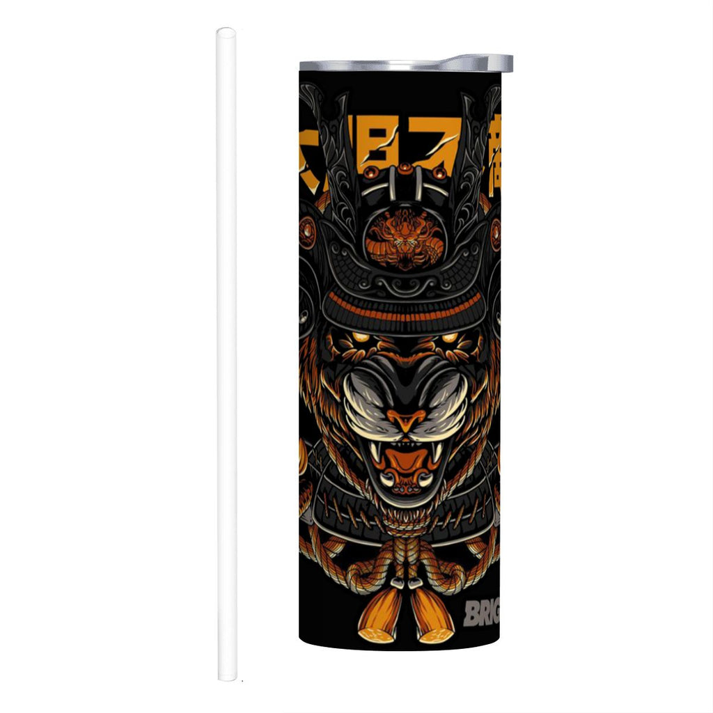 Tiger Shogun | 20oz Stainless Steel Straw Tumbler