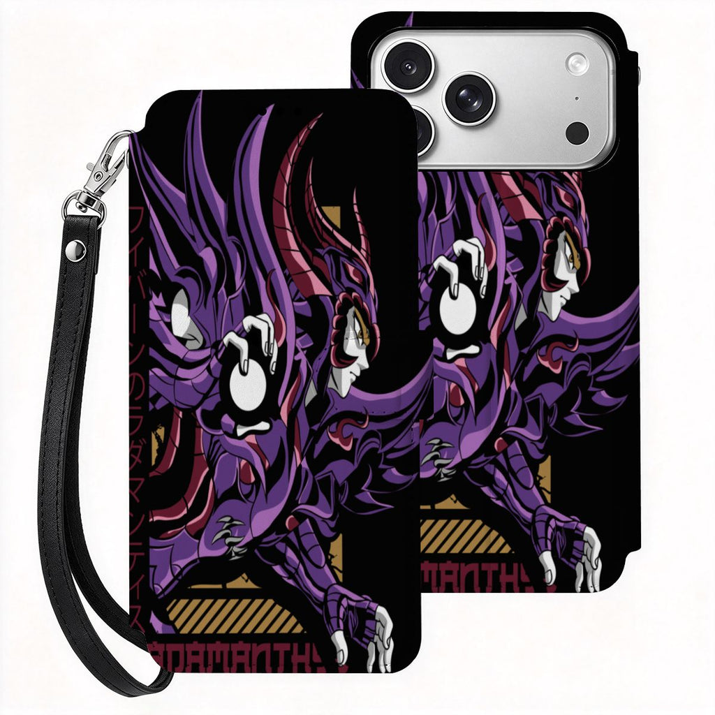 Violet Dark Knight | iPhone 18 Pro Max Flip Wallet Case