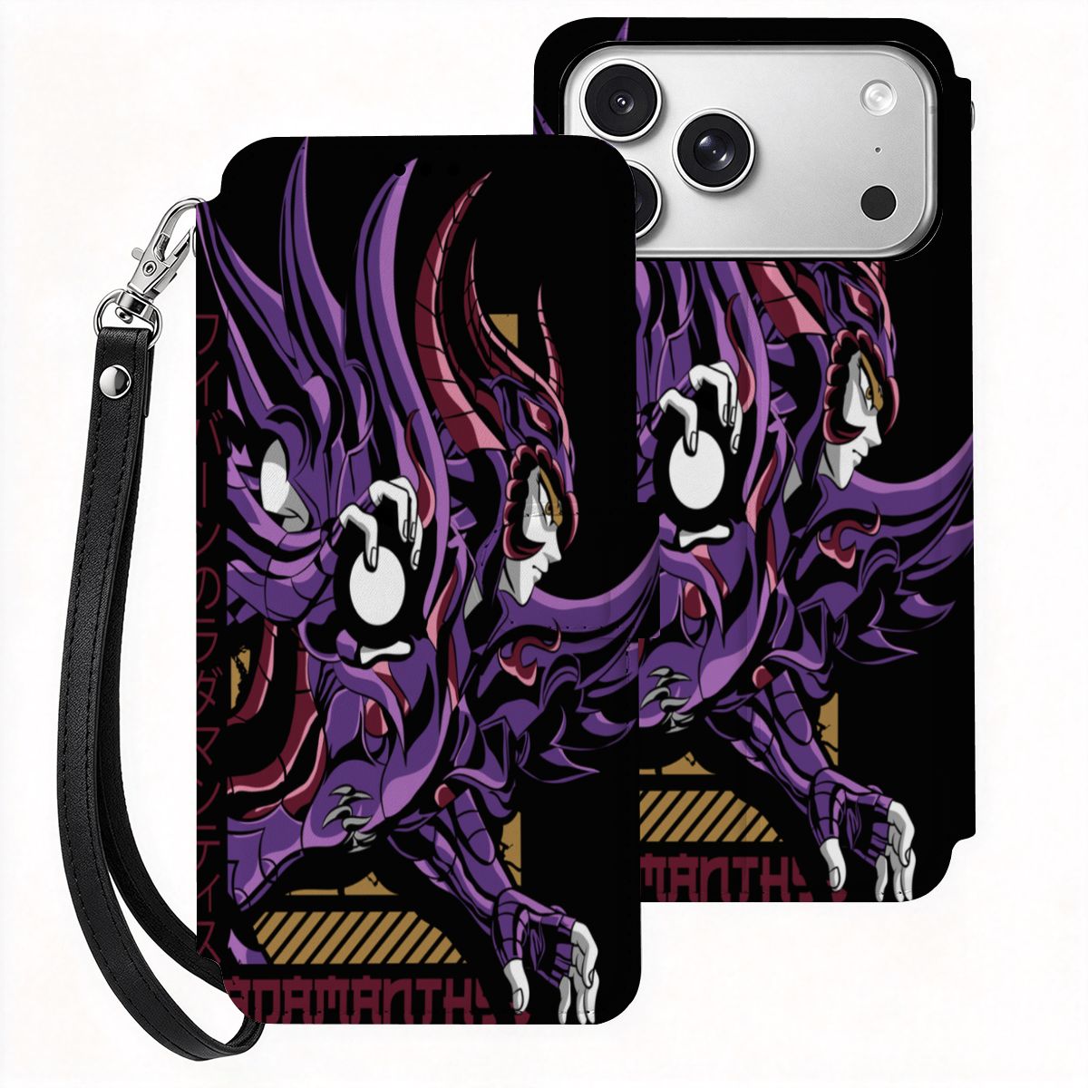 Violet Dark Knight | iPhone 18 Pro Max Flip Wallet Case