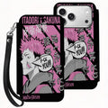 StandOut | Pink Chaos | iPhone 18 Pro Flip Leather Wallet Case