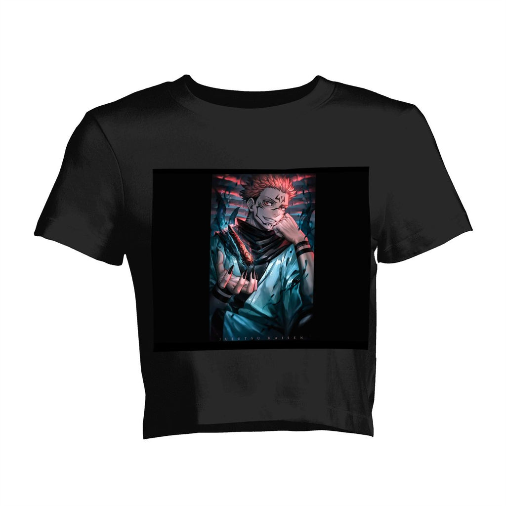 Midnight Curse | Women's Crop Top