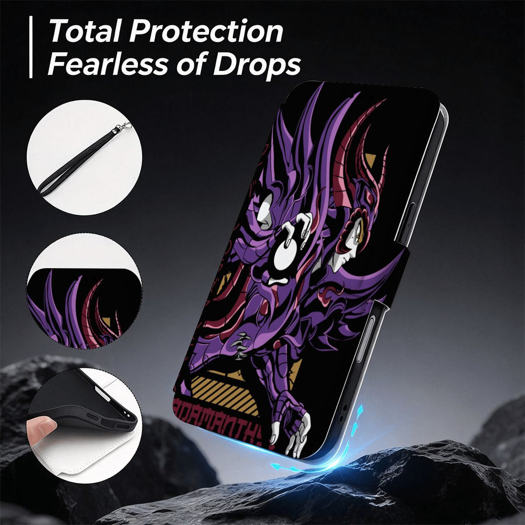 Violet Dark Knight | iPhone 18 Pro Max Flip Wallet Case