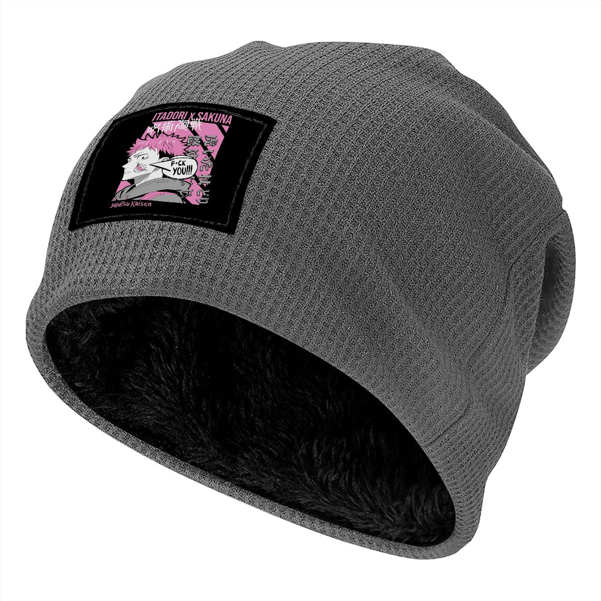 Waffle Knit Pullover Hat ANIME