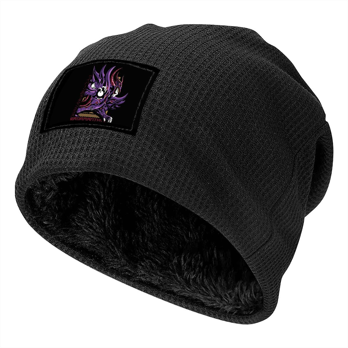 Violet Dark Knight | Waffle Knit Pullover Hat