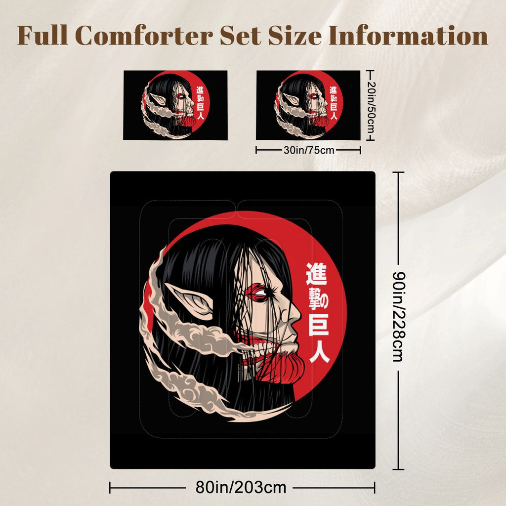 Full Comforter Set 6 8