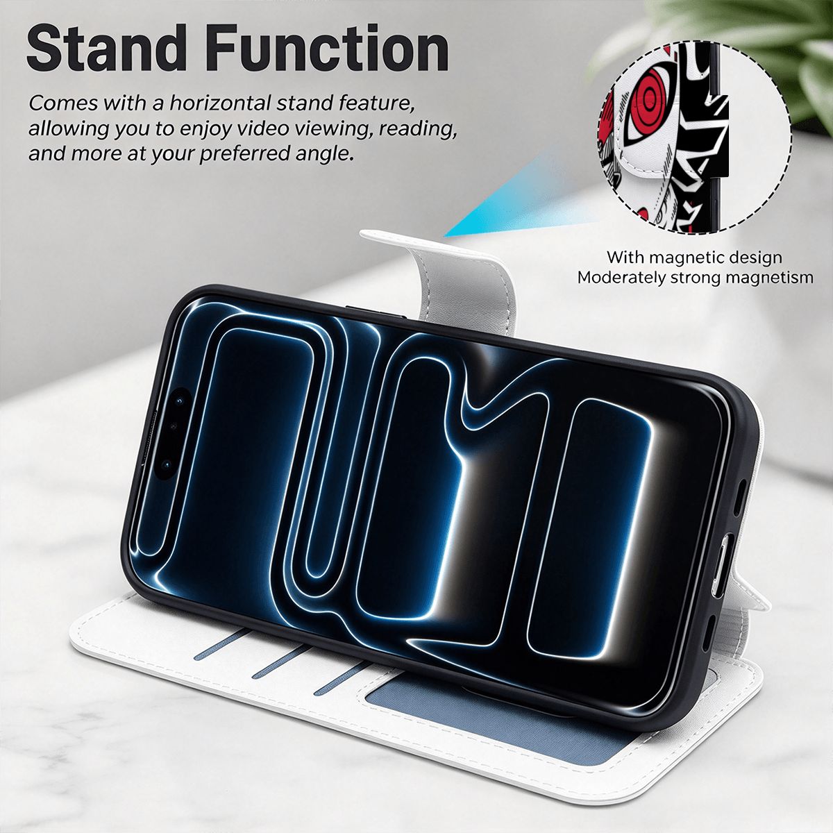 Spirit Warrior | iPhone 18 Pro Max Flip Wallet Case